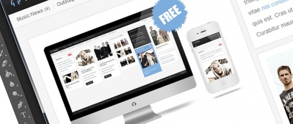 Music - Social Joomla! Template